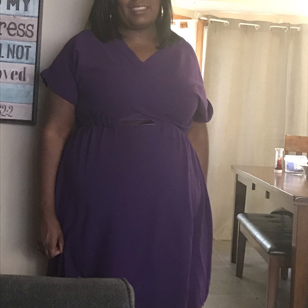 Lane Bryant purple dress 18/20